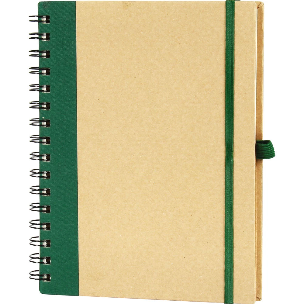 gd-20_yesil GD-020-YSL Spiralli Not Defteri - Görsel 1