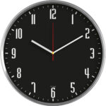 V30-935 Paslanmaz Metal Duvar Saati